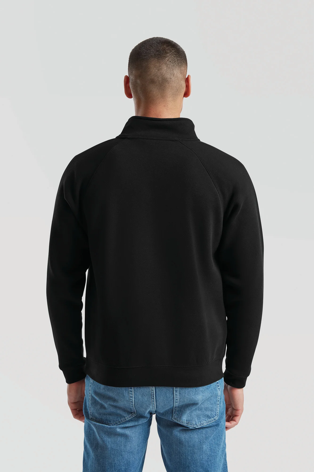 Fruit of the Loom Premium Sweater met Ritskraag (62-032-0)