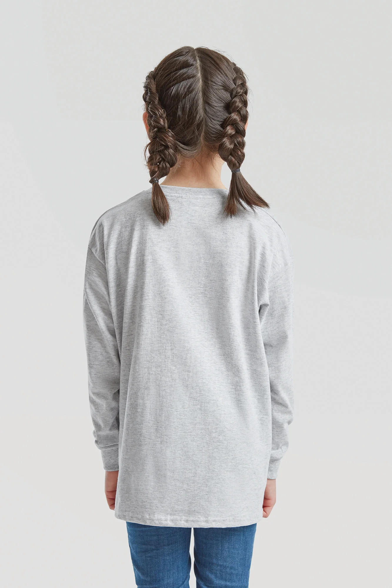Fruit of the Loom Kids Valueweight Lange mouwen (61-007-0)