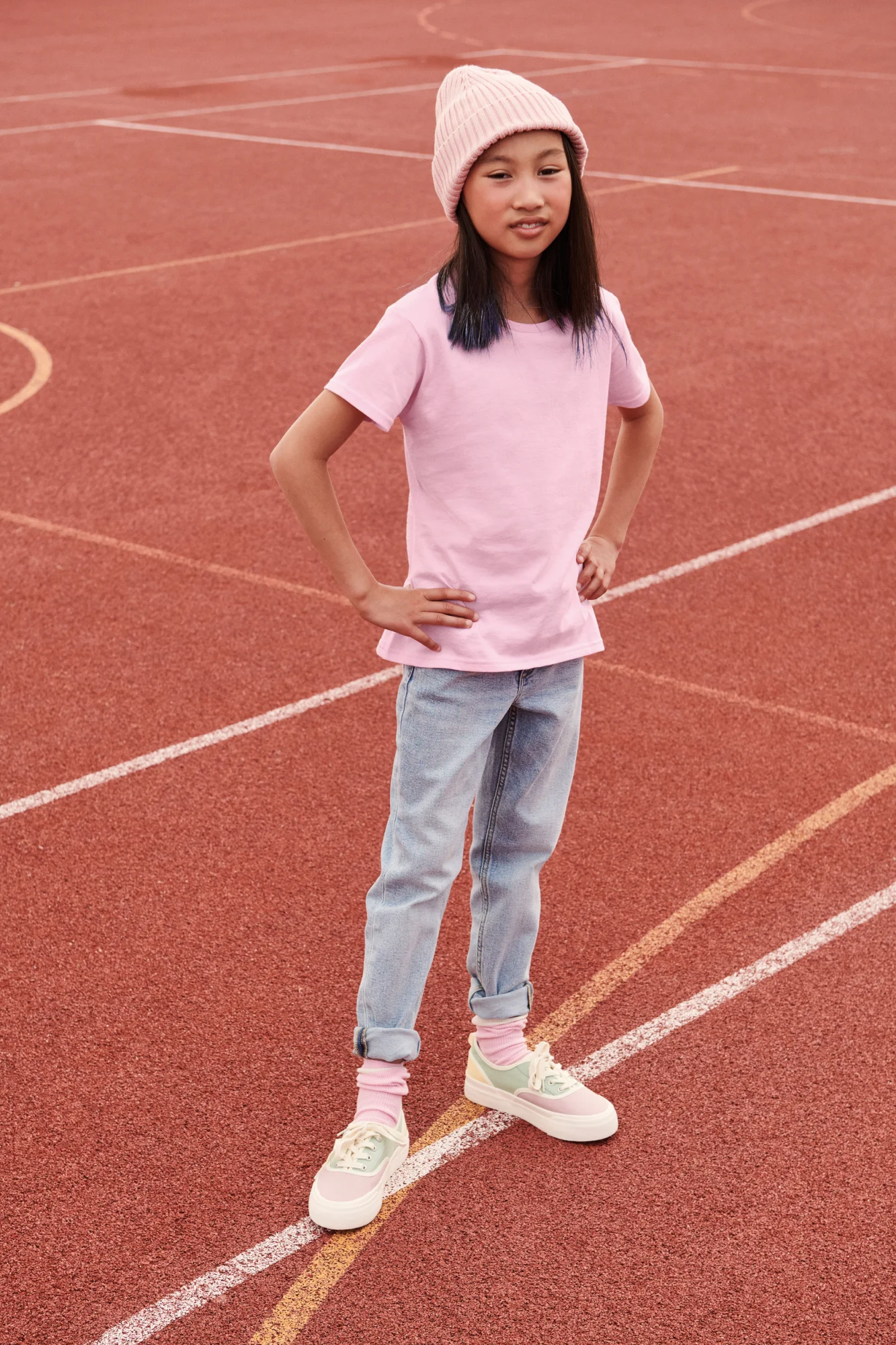 Fruit of the Loom Iconisch meisjes-T-shirt 150 T