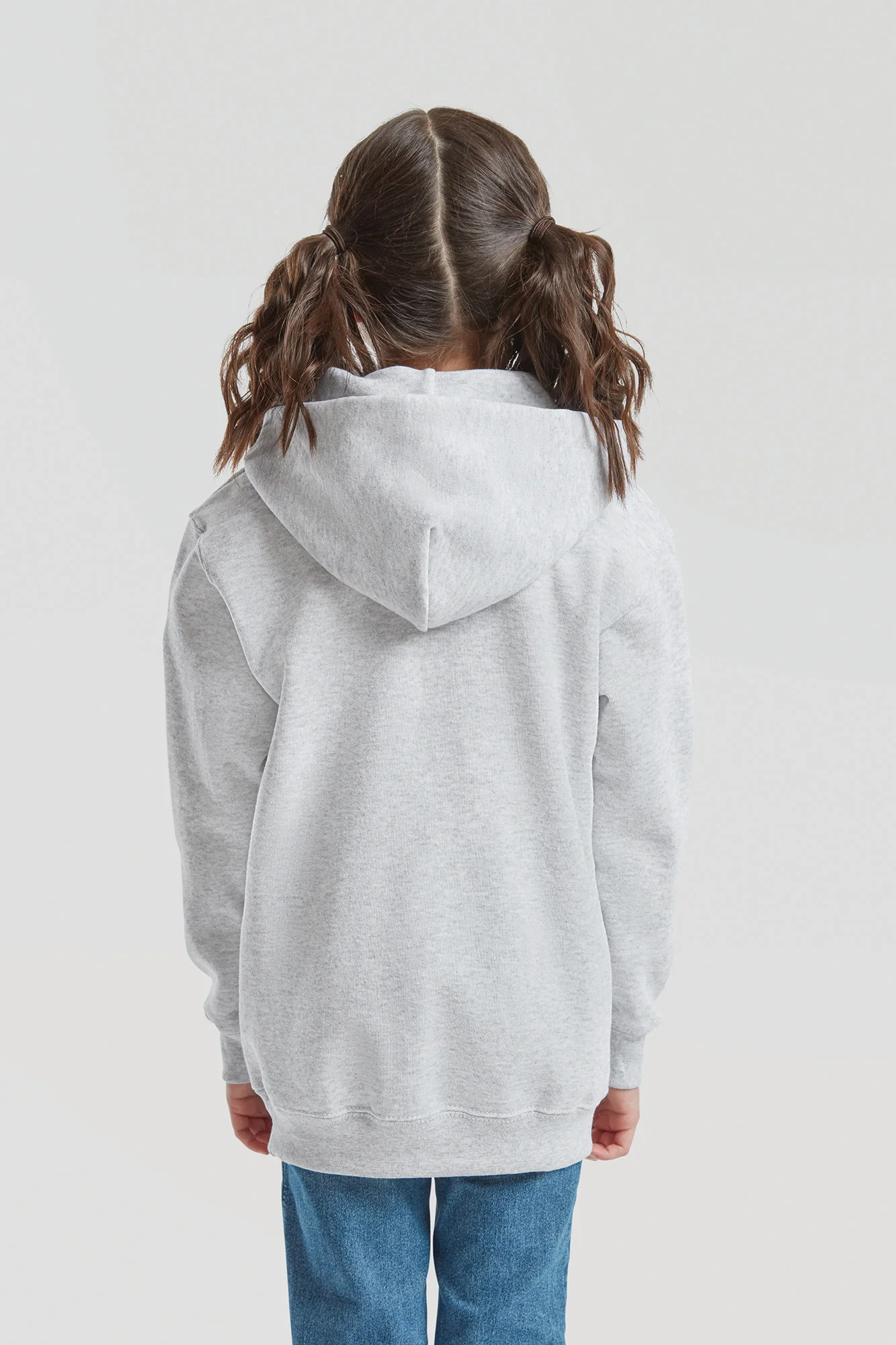 Fruit of the Loom Kids Classic sweater met capuchon (62-043-0)