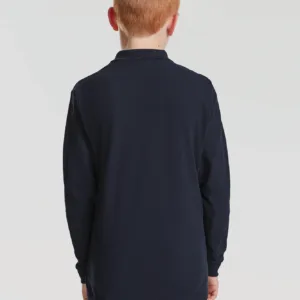 Fruit of the Loom 65/35 Polo met lange mouwen