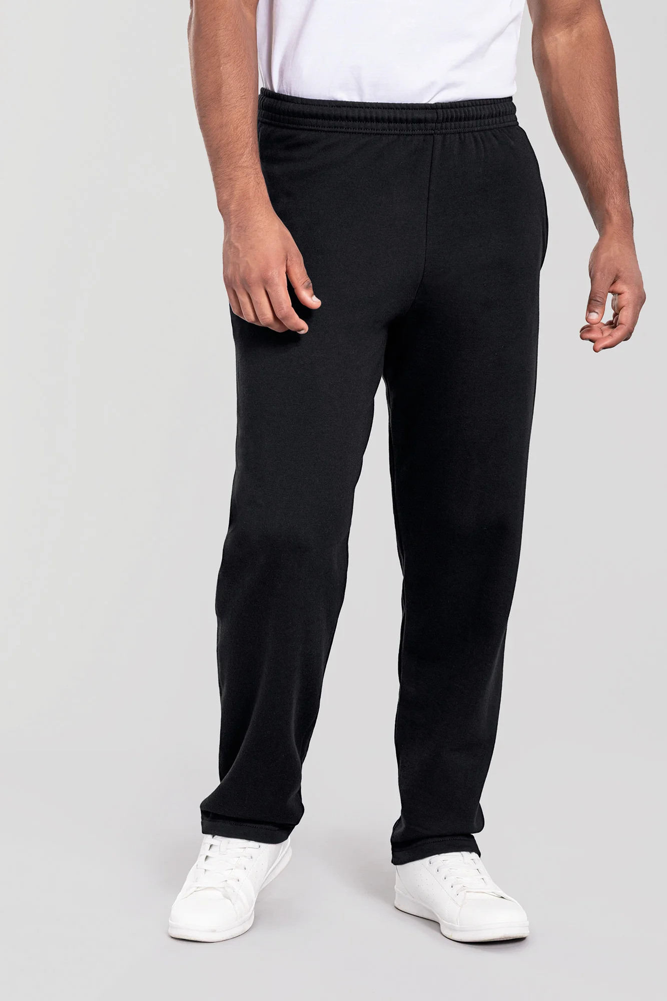 Fruit of the Loom Iconic 250 joggingbroek met open zoom