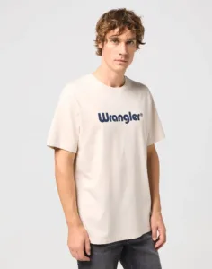 WRANGLER T-shirt met logo