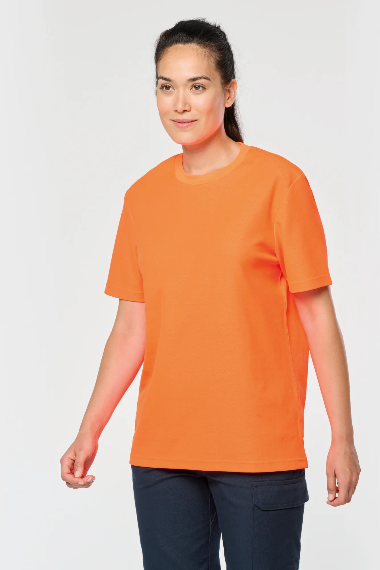 WK. Designed To Work Ecologisch uniseks T-shirt katoen/polyester