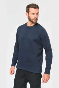 WK. Designed To Work Sweater ingezette mouwen