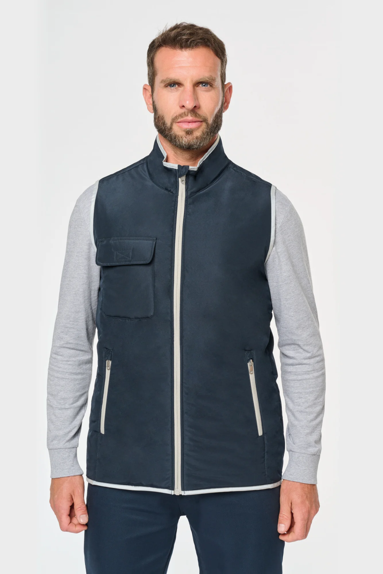 WK. Designed To Work Thermische bodywarmer 4 lagen