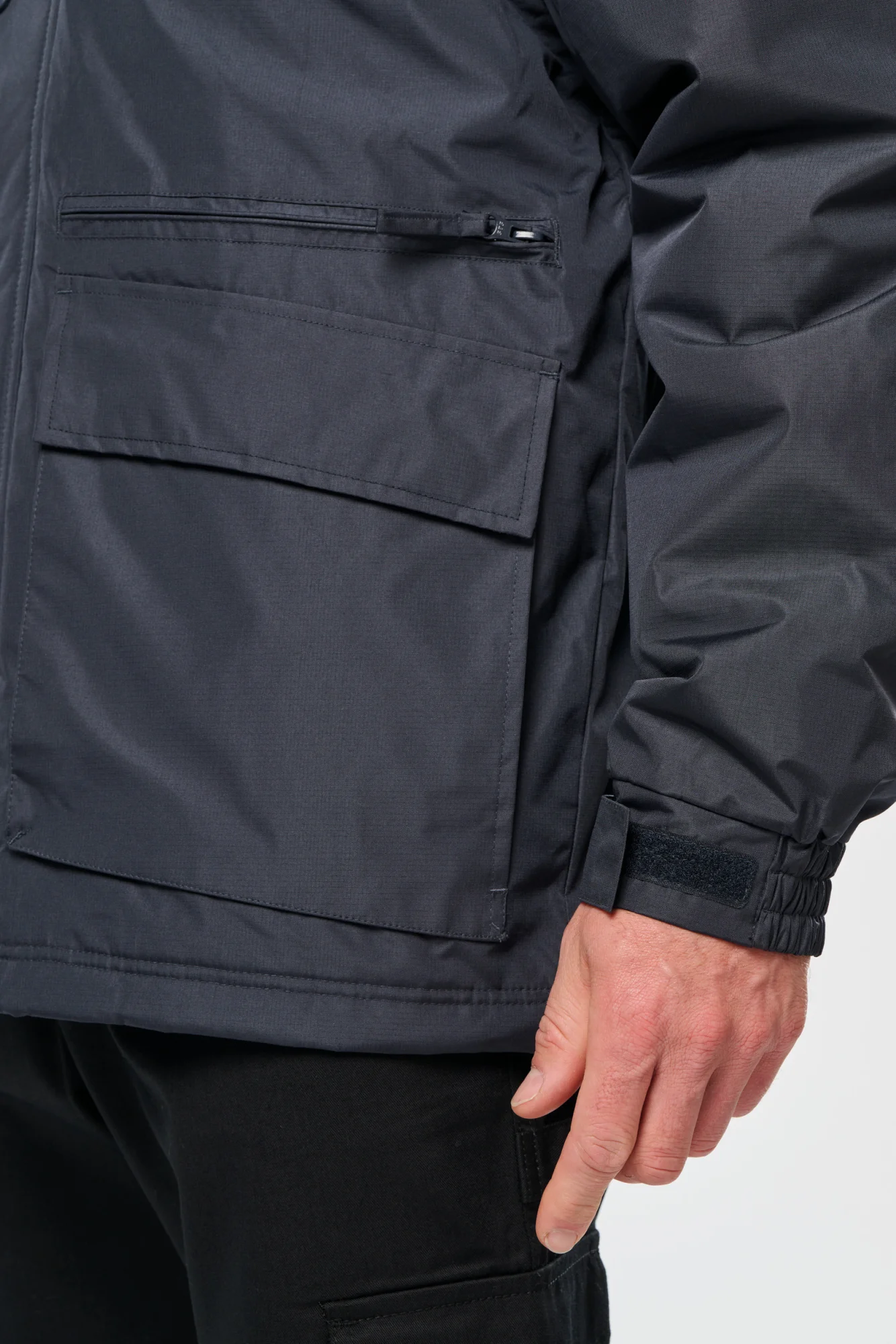 WK. Designed To Work Workwear Parka Met Afritsbare Mouwen heren