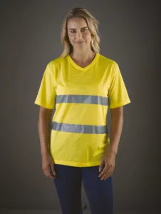 Yoko Top Cool - Hi-Vis T-shirt V-hals