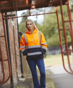 Yoko Hi-Vis sweater met capuchon