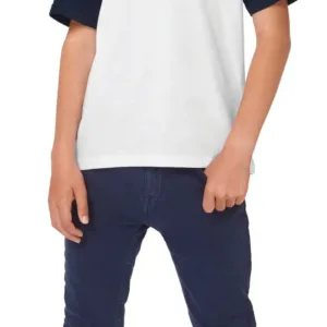B&C Kids' Base-ball T-shirt twee kleuren