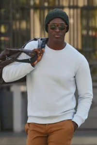B&C KING Sweater met ronde hals