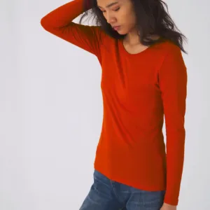 B&C Ladies' organic Inspire long-sleeve T-shirt