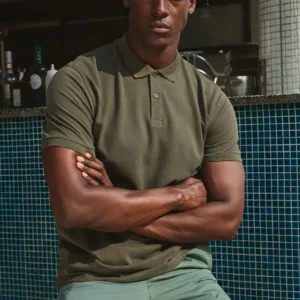 B&C Men's organic polo shirt