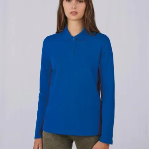B&C MY POLO 180 Dames lange mouwen