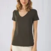 B&C Organic Cotton Inspire V-neck T-shirt / Woman