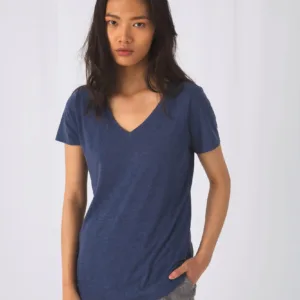 B&C TriBlend V-neck TEE / Woman