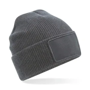 Beechfield® Thinsulate™ muts met afneembare patch