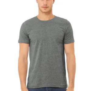 BELLA+CANVAS Heather jersey T-shirt met korte mouwen