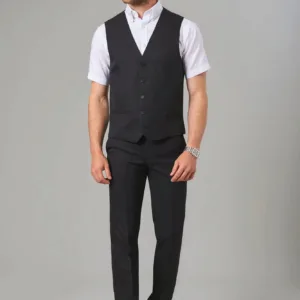BROOK TAVERNER Pantalon flat front Mars