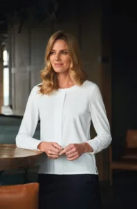BROOK TAVERNER Riola Crepe de Chine blouse