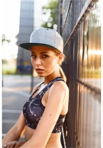 FLEXFIT Classic snapbackpet in twee kleuren