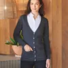 Henbury Ladies' Lichtgewicht cardigan met V-hals