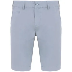 Kariban Herenbermuda met verwassen look