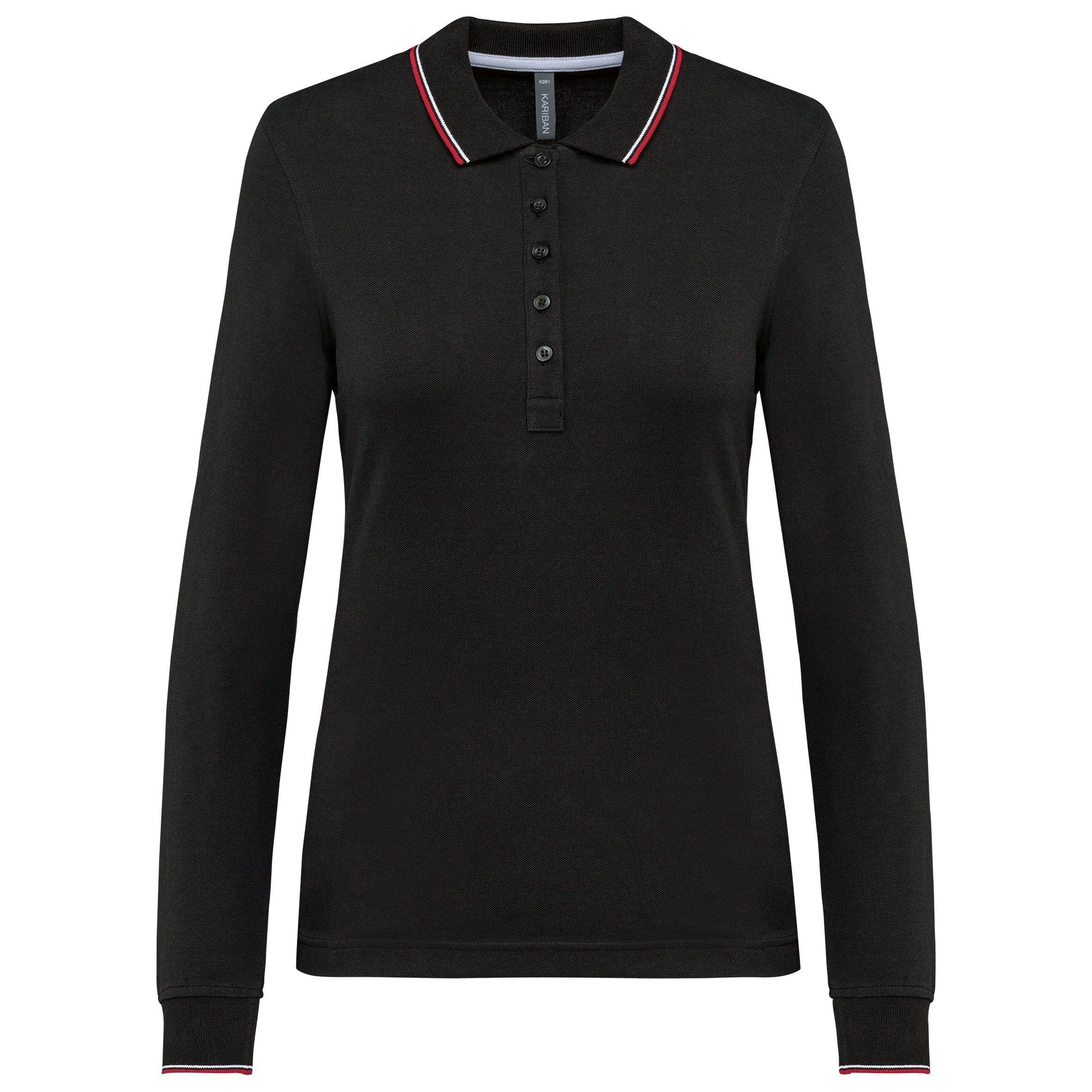 K281 BLACK-RED-WHITE
