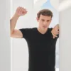 SF Clothing Men's Stretch Feel Good V-neck T-shirt