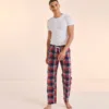 SF Clothing Men's tartan lounge broek