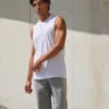 SF Clothing Uitlopende herentanktop