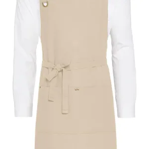 SG ACCESSORIES - BISTRO PROVENCE - Eyelet Bib Apron with Pocket