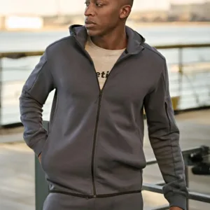 Tee Jays Athletic Hooded Full Zip Sweat