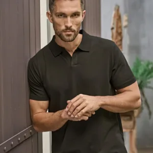 Tee Jays Luxury Stretch V-Neck Polo