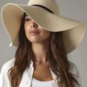 Beechfield® Marbella zonnehoed met brede rand