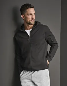 Tee Jays Athletic Hooded Full Zip Sweat