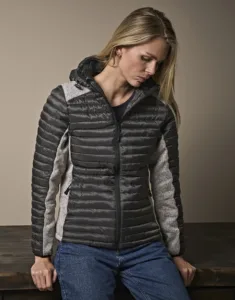 Tee Jays Ladies Hooded Outdoor Crossover Jacket