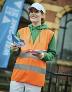 Regatta Essential Hi-Vis Easy Print Vest