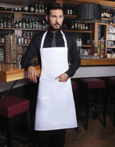Karlowsky Bib Apron Basic with Pocket