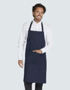 SG ACCESSORIES - BISTRO LISBON - Cotton Heavyweight Bib Apron with Pocket