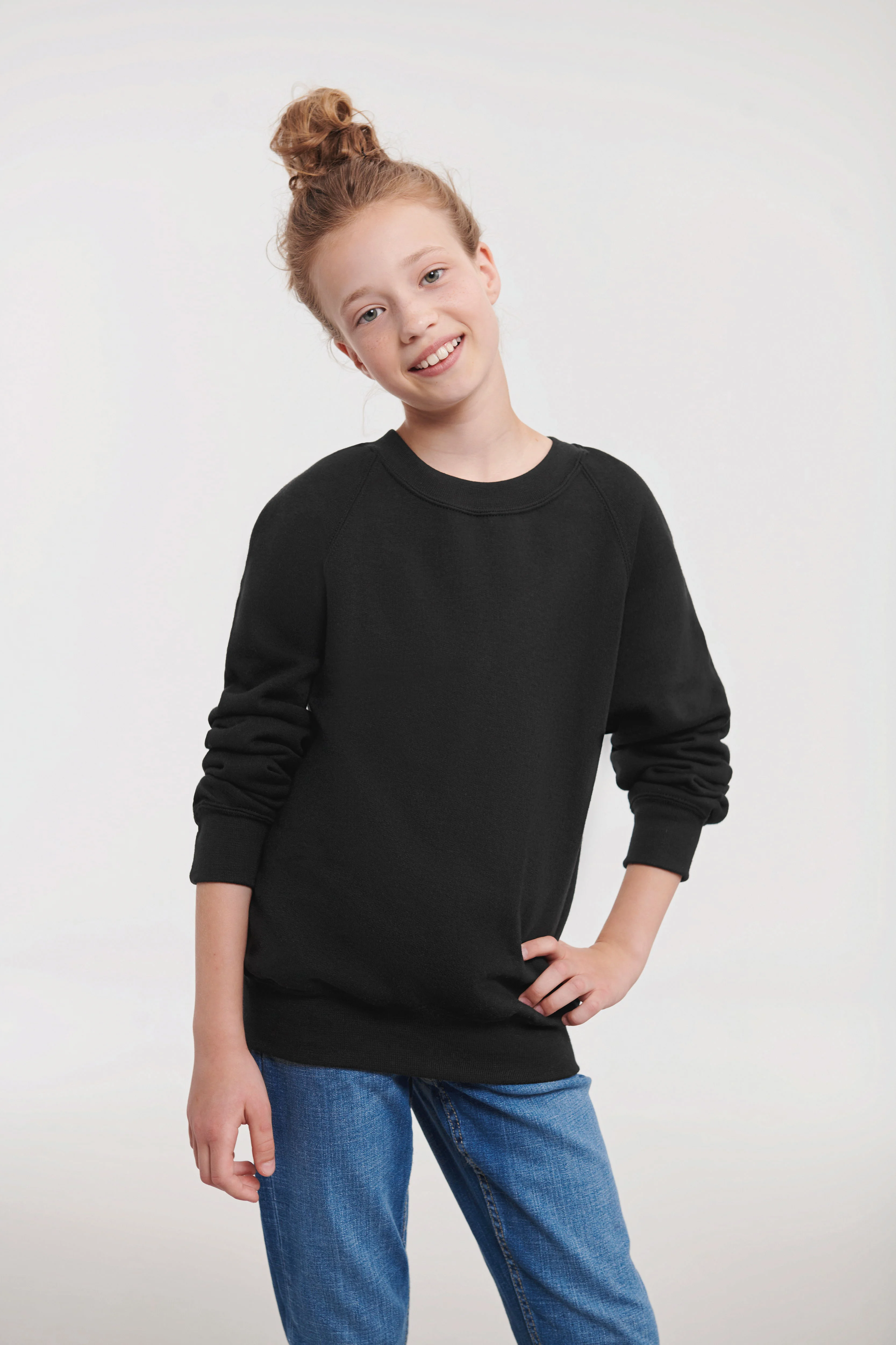 Kids raglan sleeve sweatshirt