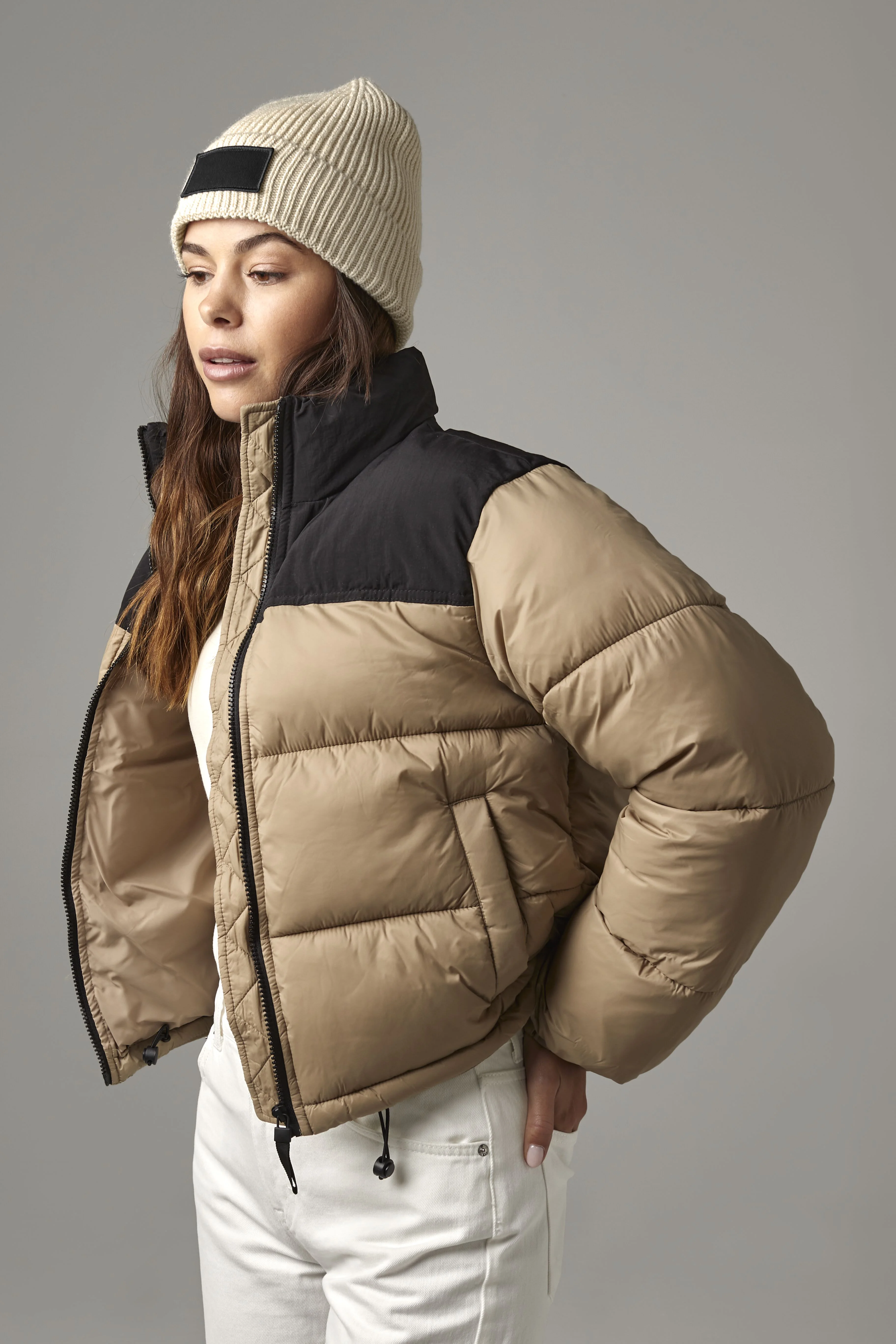 Beechfield® Trendy muts met patch