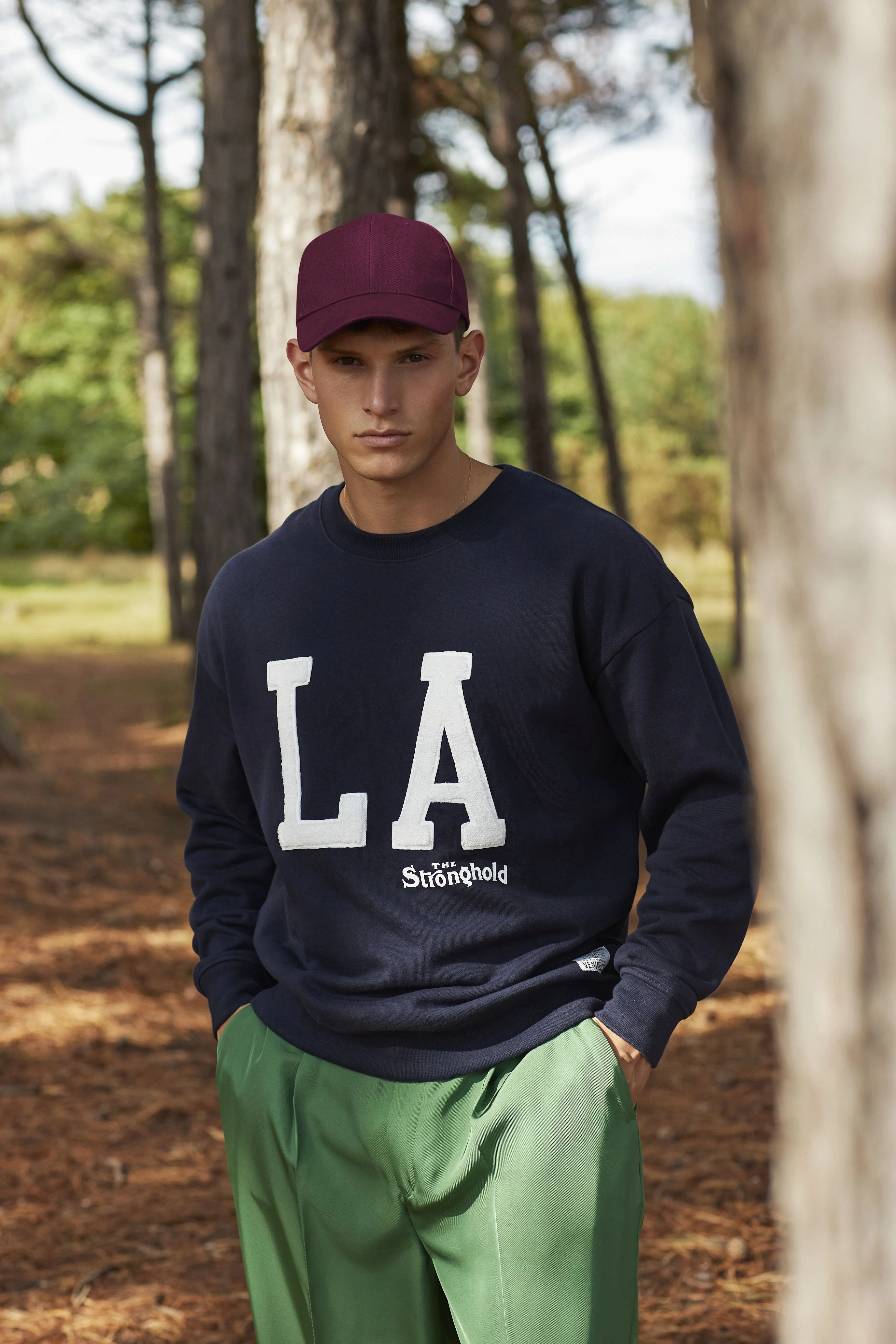 Pro-style heavy brushed cotton cap
