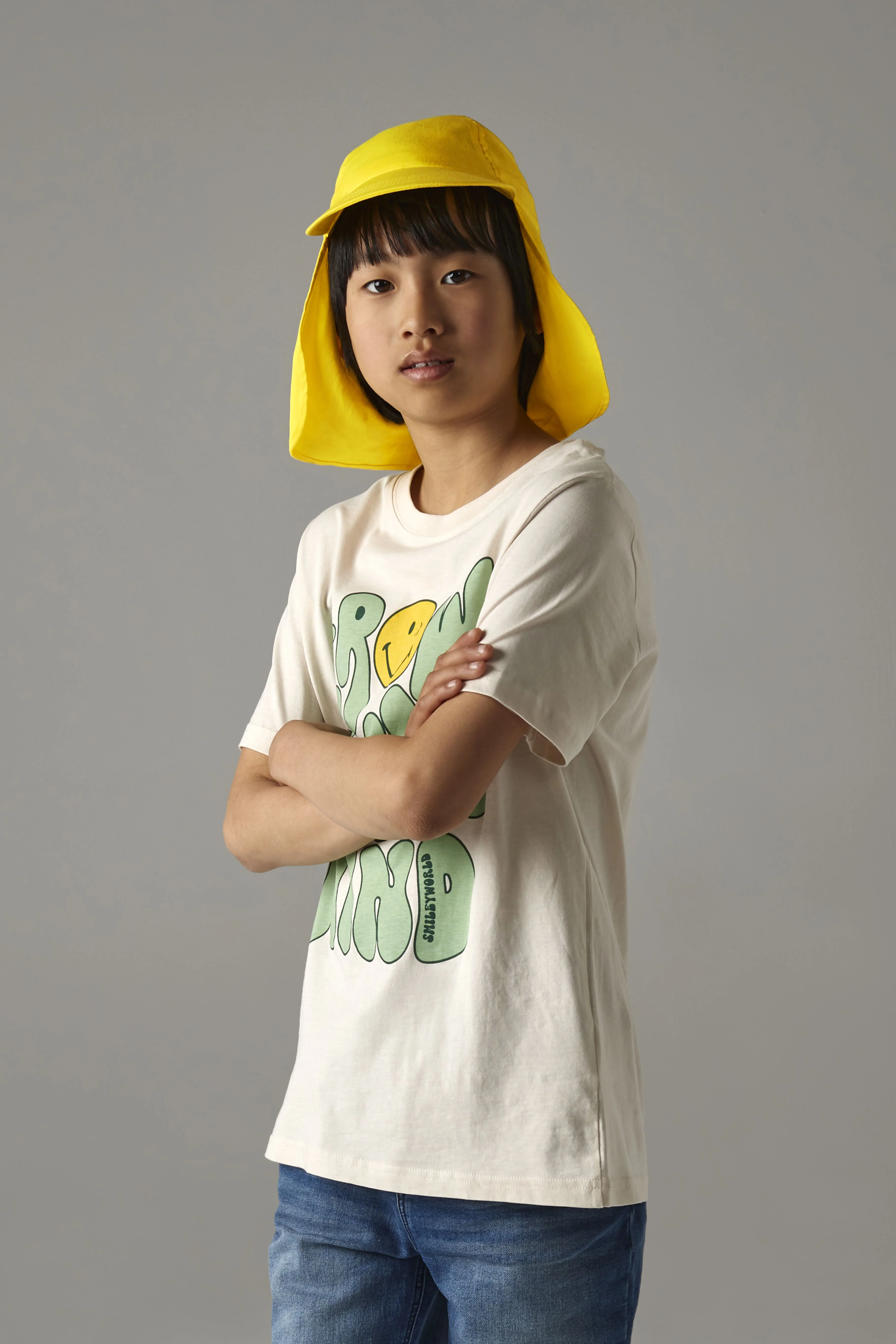 Junior legionnaire-style cap