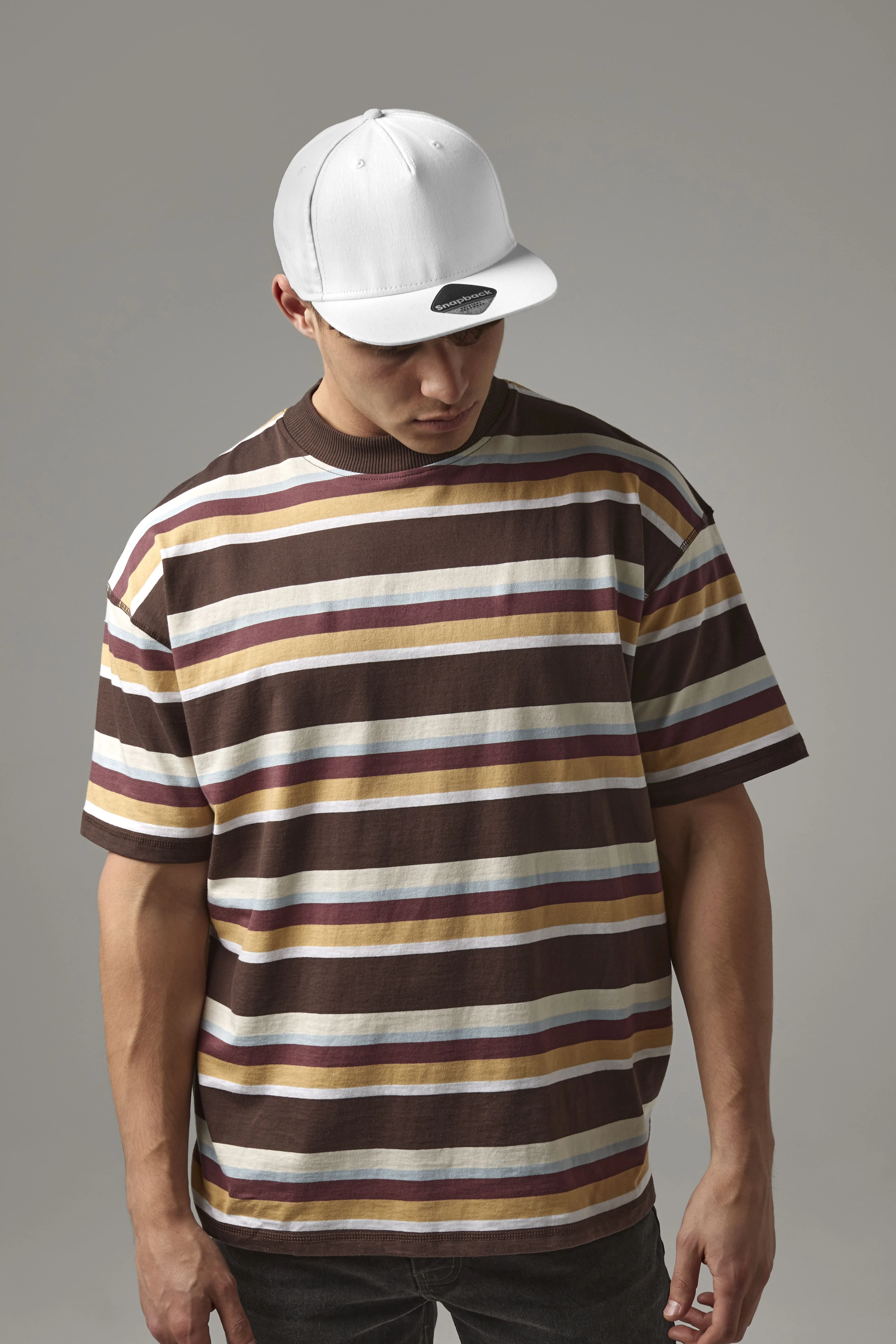 5-panel snapback rapper cap