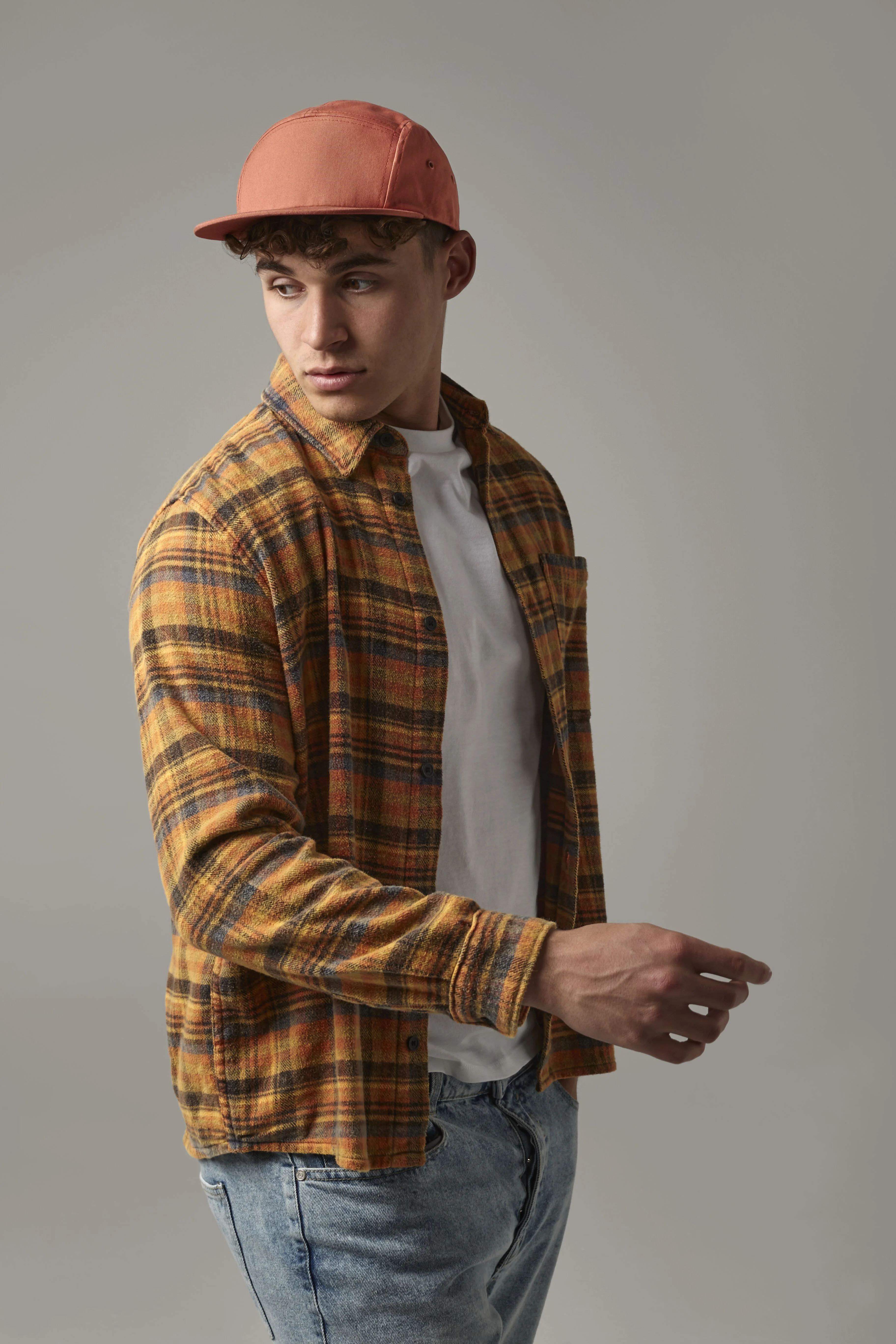 Canvas 5-panel camper cap