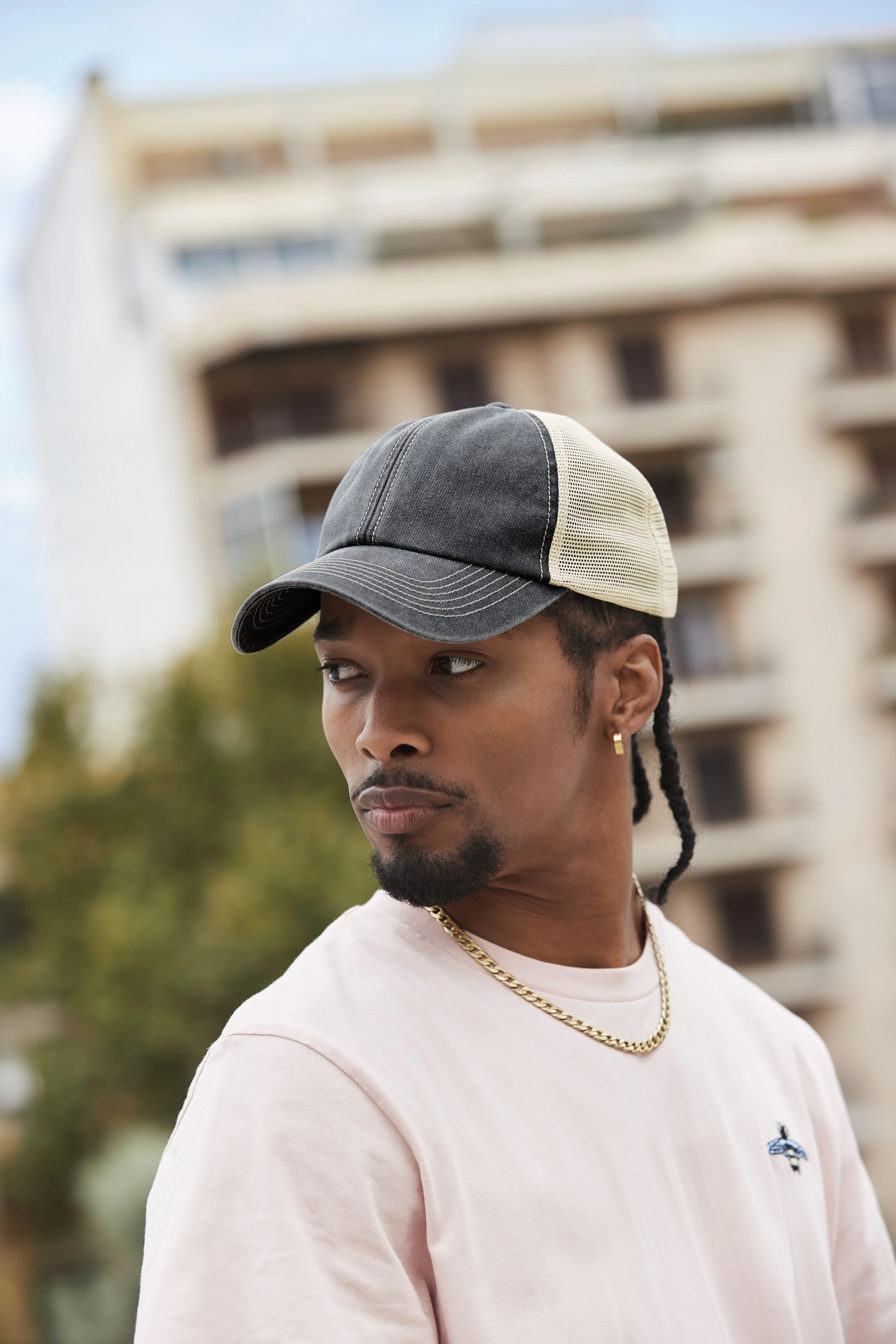 6-panel vintage trucker