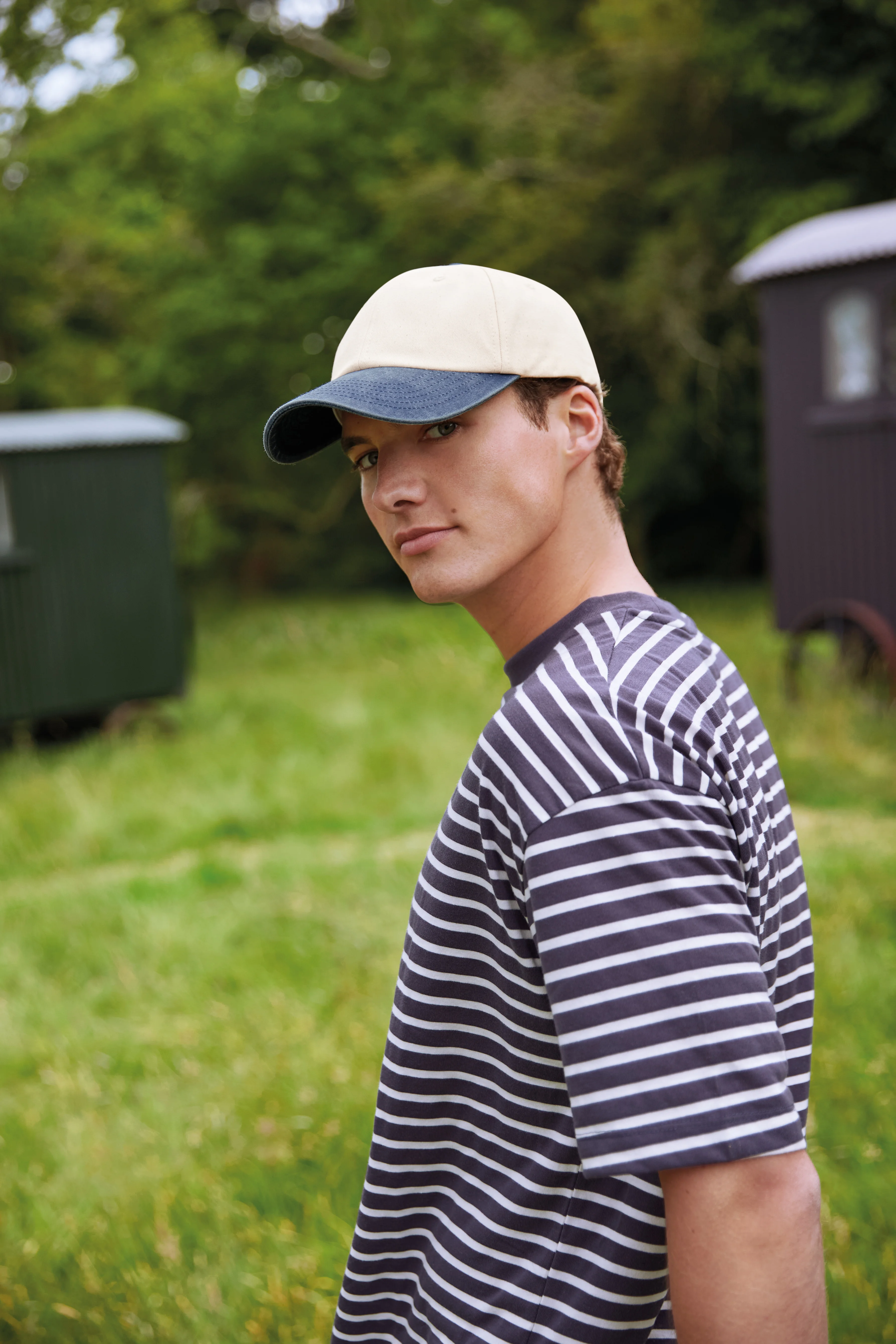 Contrast peak low-profile vintage cap