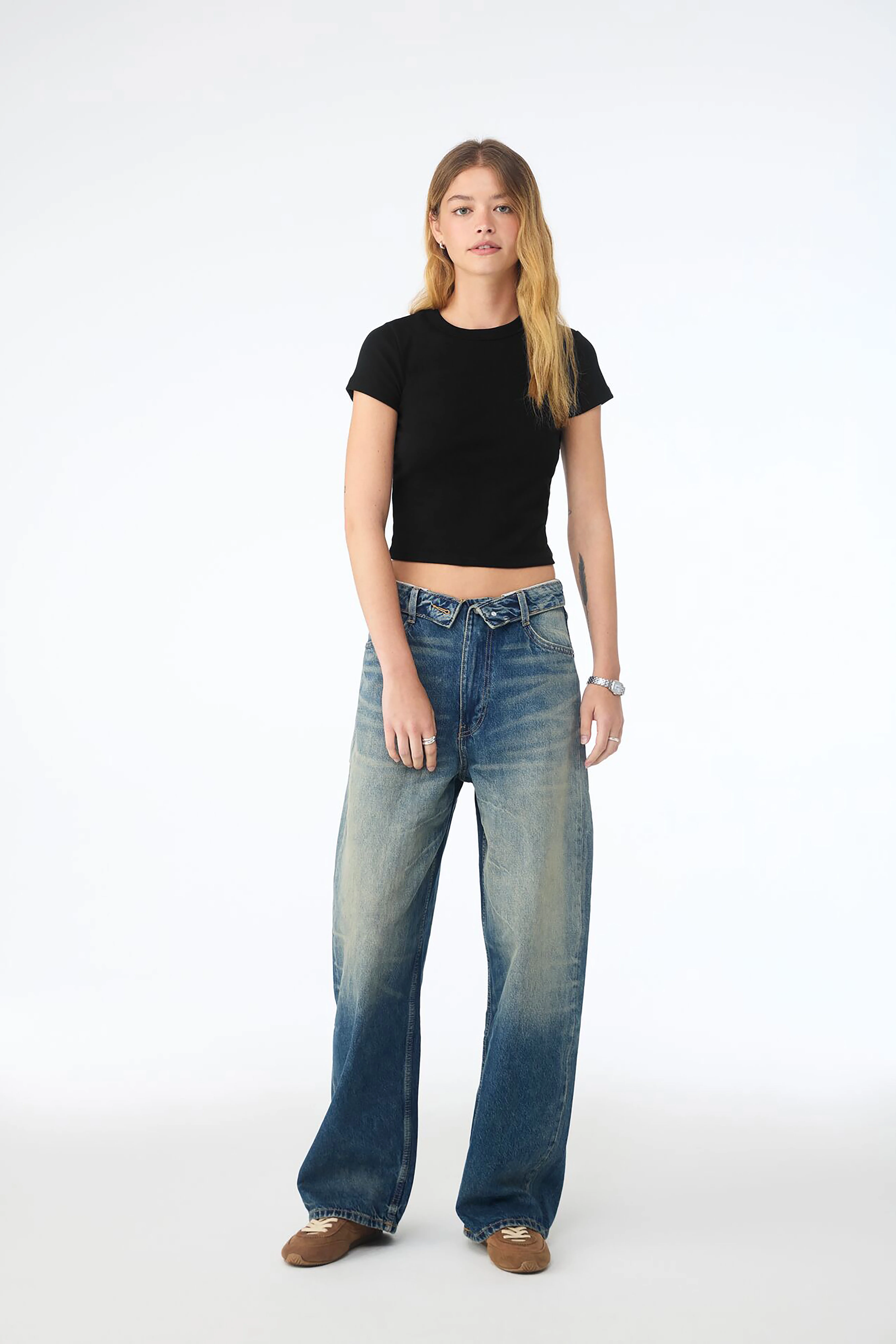 Women’s micro rib baby t-shirt