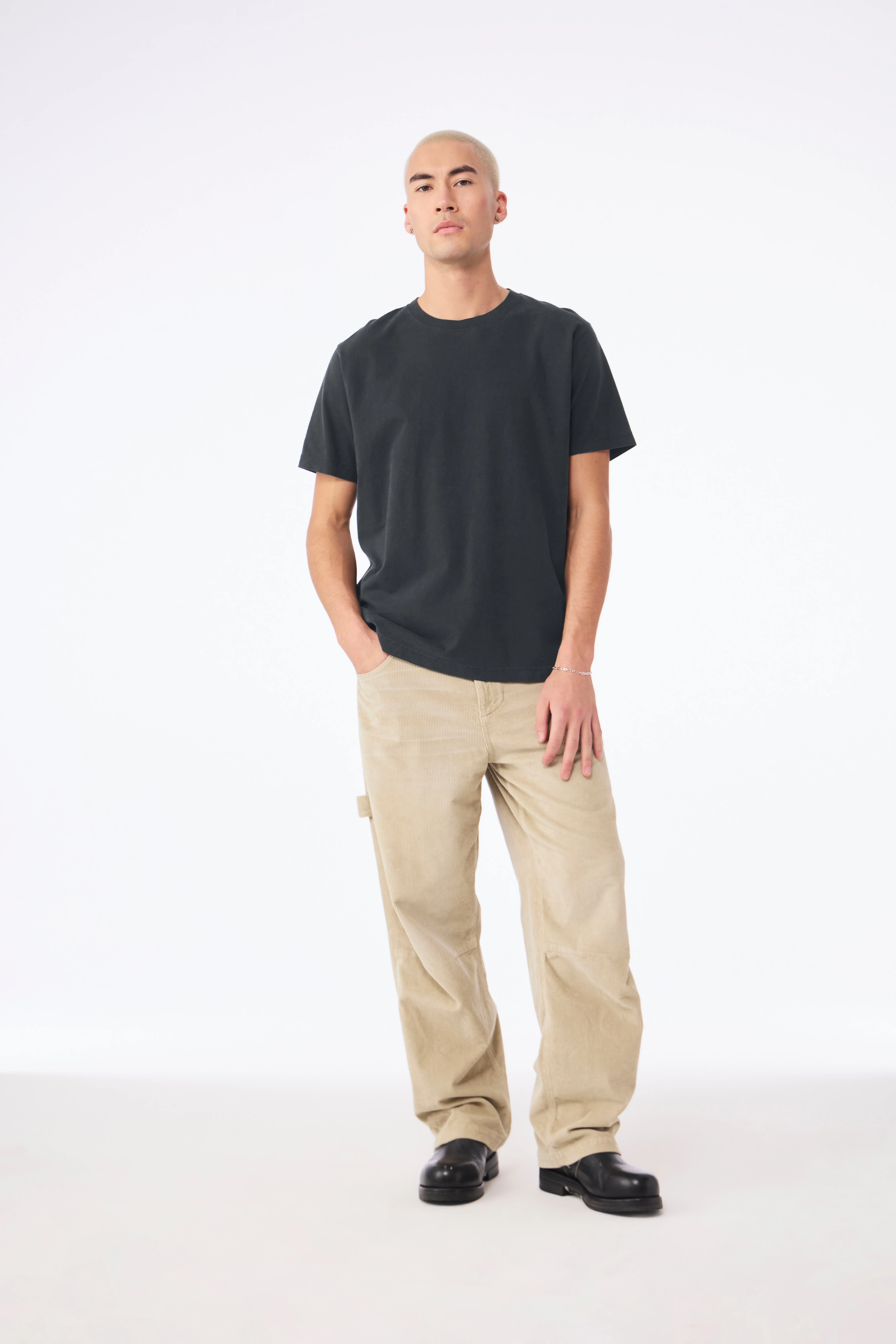 Unisex heavyweight washed tee